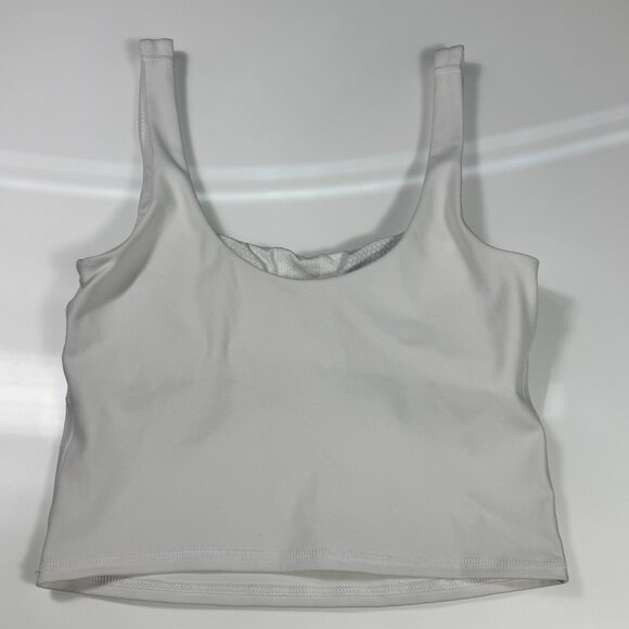 Vuori Women's Daily Crop Tank White XS - Picture 6 of 9
